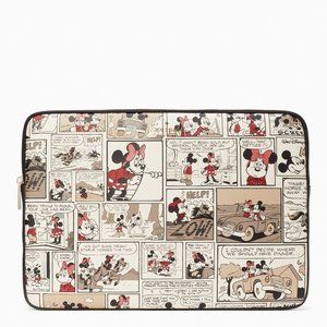 New Disney x Kate Spade Minnie Mouse Laptop Sleeve Multi